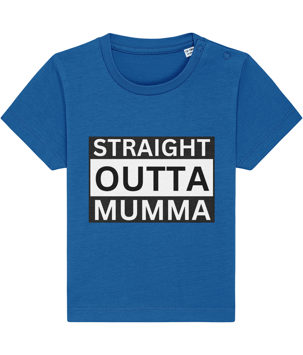 Baby T-shirt Straight Outta Mumma 1000021842
