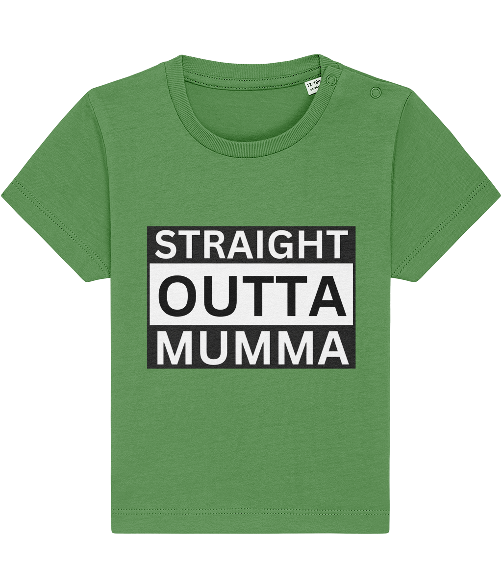 Baby T-shirt Straight Outta Mumma 1000021842