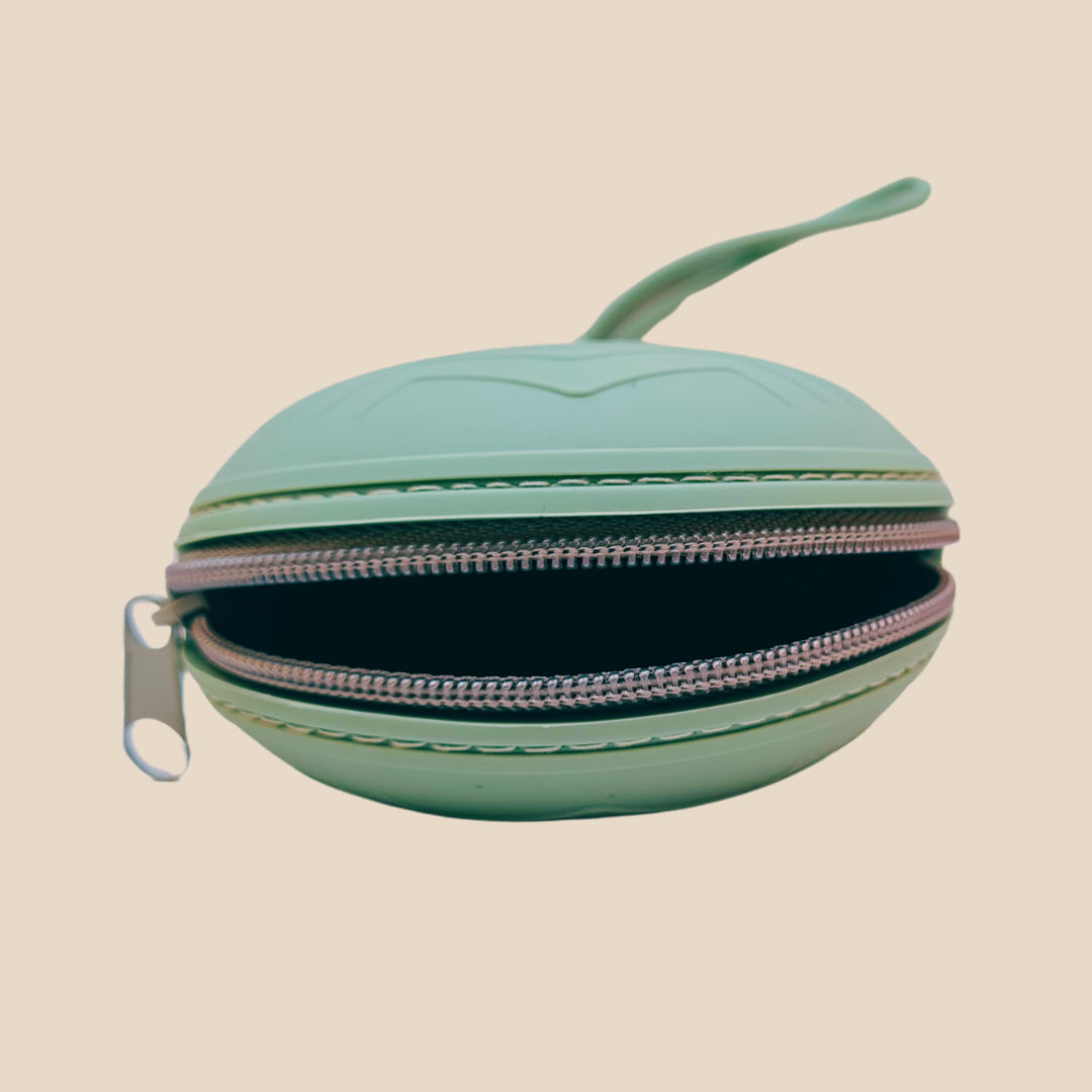 Soft Zipper Silicone Circular Case