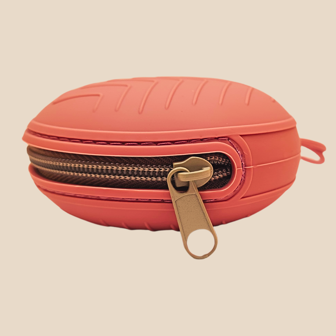 Soft Zipper Silicone Circular Case