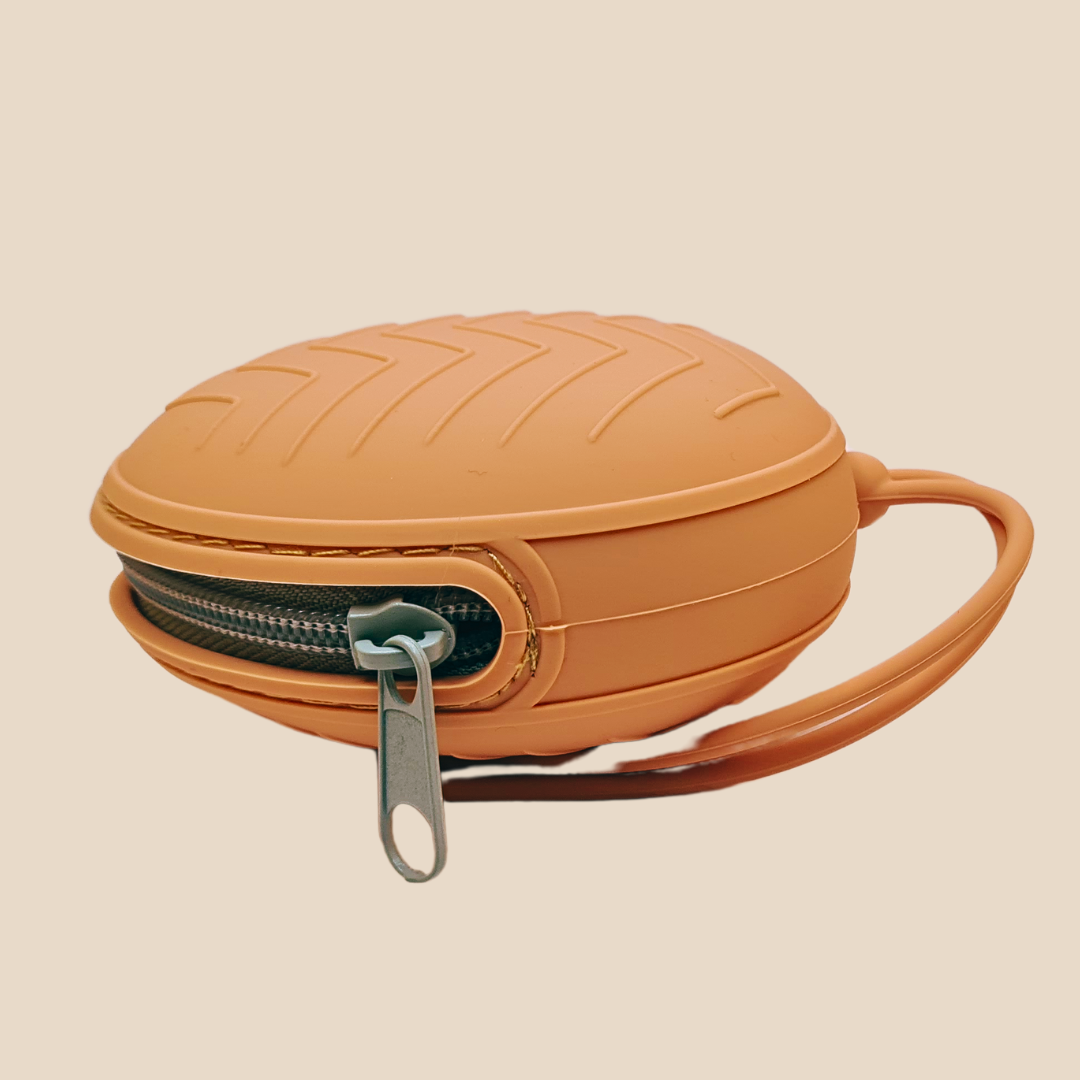 Soft Zipper Silicone Circular Case