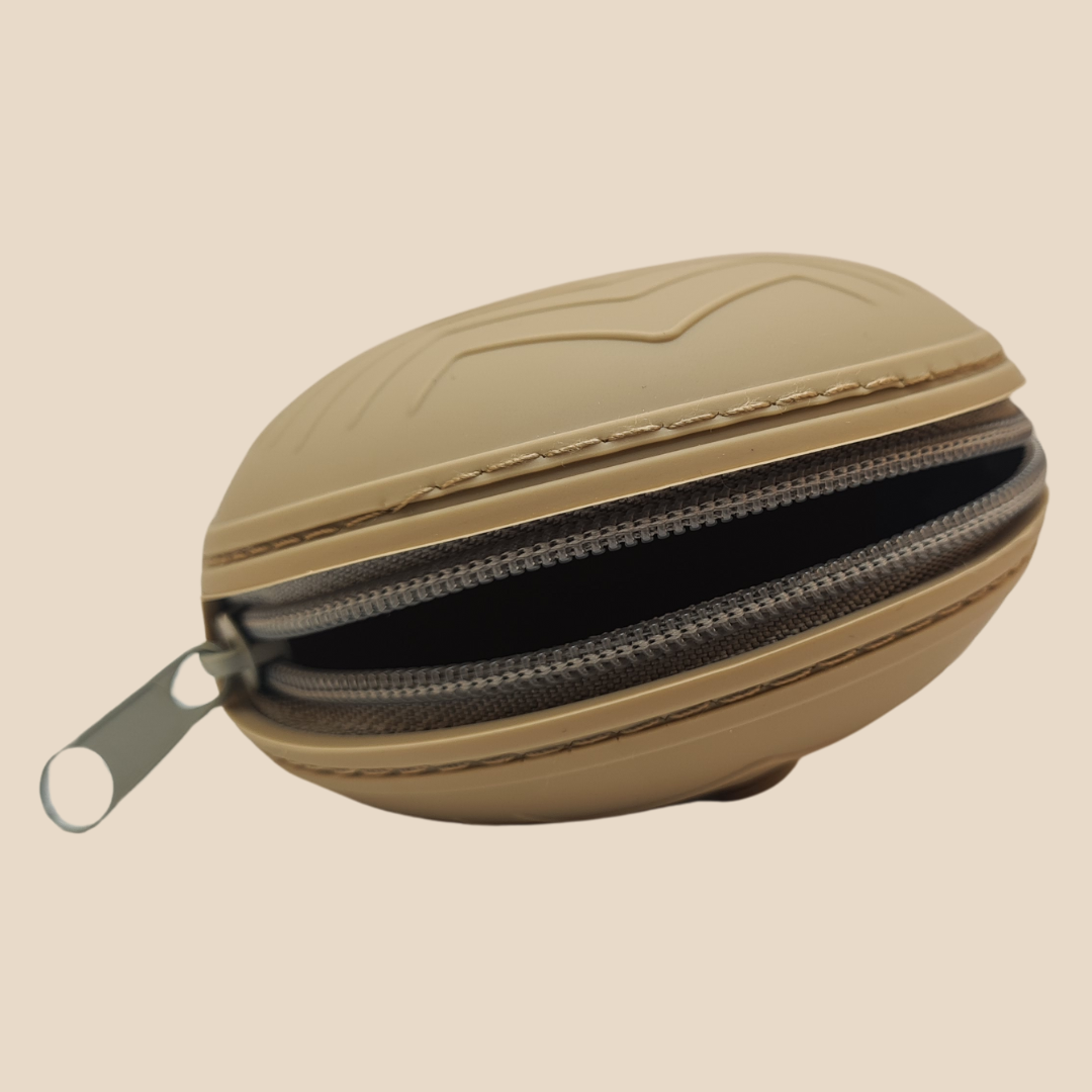Soft Zipper Silicone Circular Case
