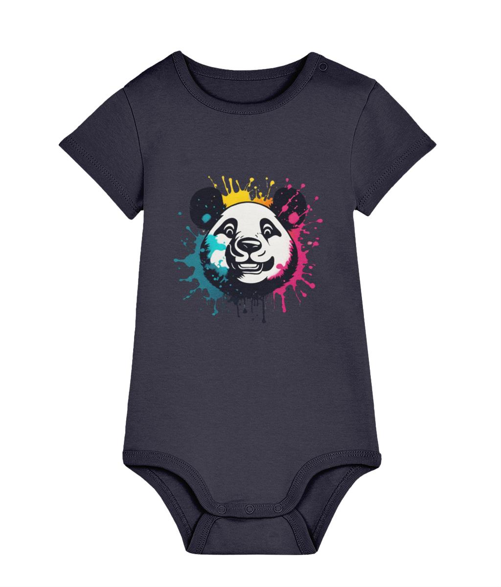 Baby Bodysuit Panda Paint 1000021837