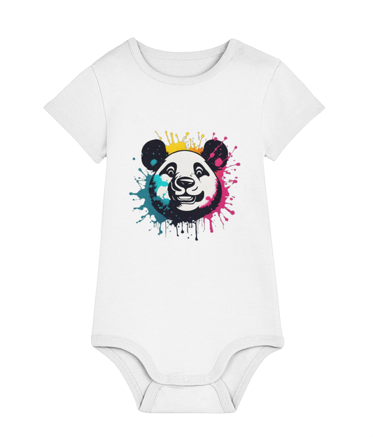 Baby Bodysuit Panda Paint 1000021837