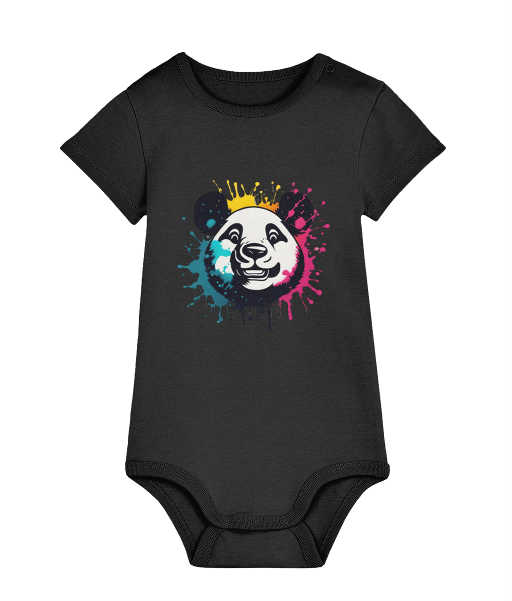 Baby Bodysuit Panda Paint 1000021837