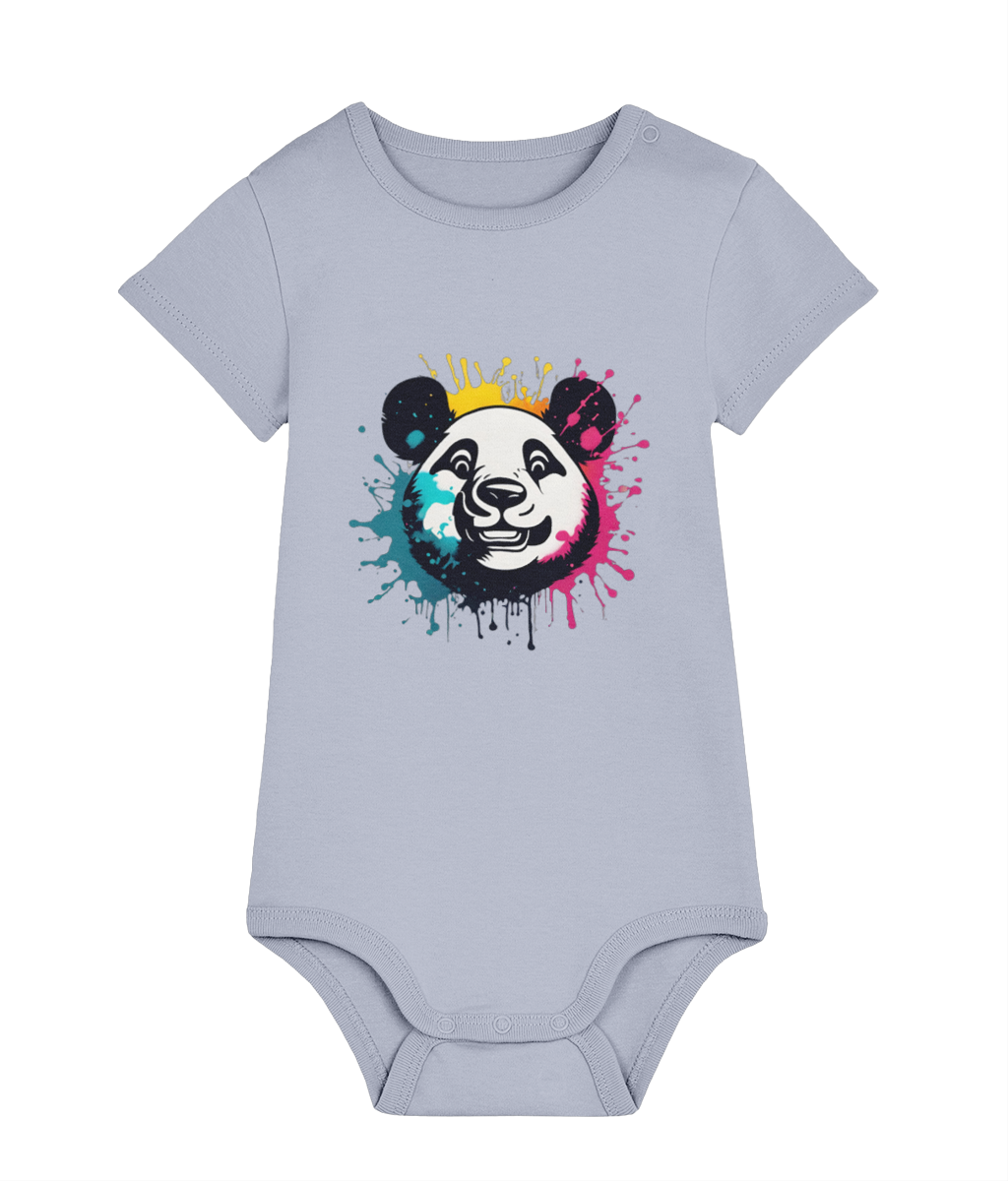 Baby Bodysuit Panda Paint 1000021837